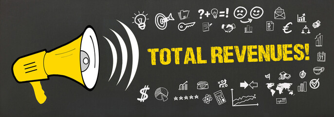 Wall Mural - total revenues!