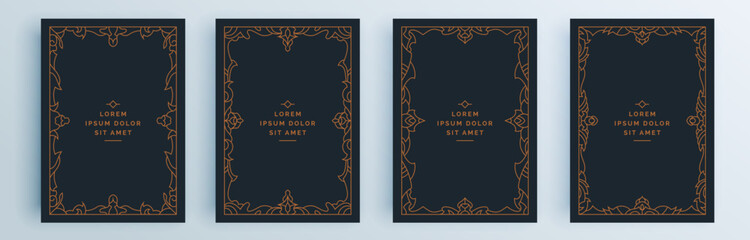 modern abstract covers set, minimal covers design. colorful geometric background, vector illustratio