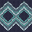 Jersey rhombus argyle knitting texture geometric