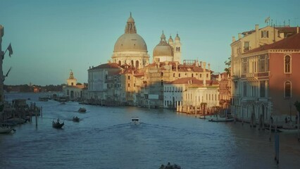 Wall Mural - Grand Canal and Basilica Santa Maria Della Salute, Venice, Italy	