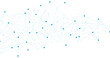 © Marinko - Blue network. Abstract connection on white background. Network technology background with dots and lines for desktop. Ai background. Modern abstract concept. Line background, network technology vector