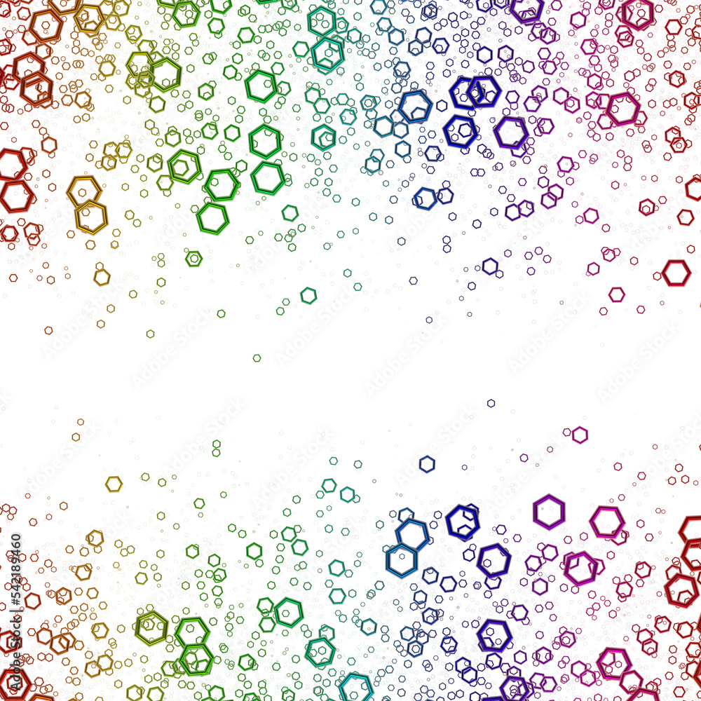 Border background with geometric shapes in colors printable craft scrapbook paper