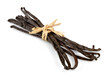 Dried vanilla sticks spice tied with a tourniquet
