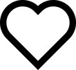 © Oksana - symbol; shape; heart; icon; love; line; sign; vector; valentine; like; graphic; art; outline; abstract; wedding; silhouette; element; black; simple; drawing; passion; linear; care; thin; amour
