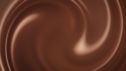 Coffee chocolate brown color iquid drink texture background.