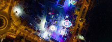
Fair At Night In Elche From Above 