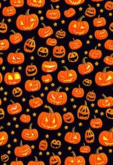 Poster - halloween seamless. halloween festival background. seamless halloween pattern. halloween pattern sea