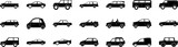 Fototapeta  - Cars icon collections vector design