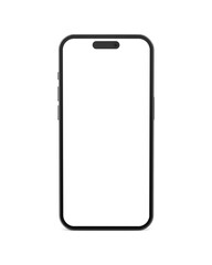 mockup smartphone isolated on background png