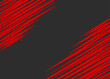 Abstract background with red slash lines pattern and some copy space area