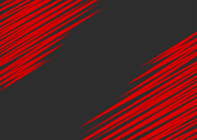 Abstract Background With Red Slash Lines Pattern And Some Copy Space Area