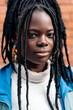 Expressive African Woman Portrait
