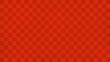 市松模様の入った和紙風の背景素材・テクスチャ　8K UHDサイズ　赤・紅