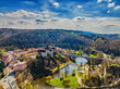 City and castle of Loket, Karlovy Vary Region (Karlsbad / Carlsbad), Czech Republic (Czechia) 