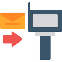 Sticker - Direct Mail Icon