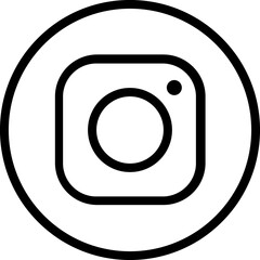 Camera instagram linear icon