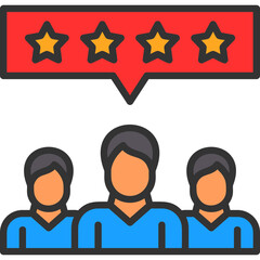 Poster - Customer Reviews Icon