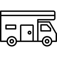 Sticker - Camper Icon