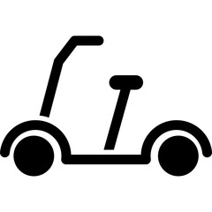 Poster - Kick Scooter Icon