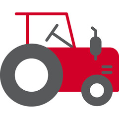 Poster - Tractor Icon