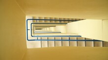 Fire Escape Stairs In The Building
,zooming Out Technique