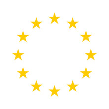 European Union Stars Isolated PNG