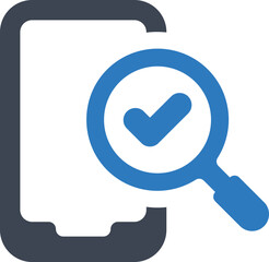 Poster - Mobile search icon