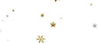 © vegefox.com - Christmas theme, golden openwork shiny snowflakes, star