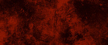 Red Grunge Textured Wall Background. Beautiful Stylist Modern Red Texture Background With Smoke. Red Grunge Old Paper Texture Background. Watercolor Grunge