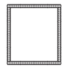 Frame, in the style of an ornament, Vector illustration eps 10, Art.	