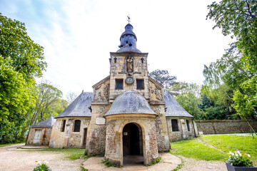 Wall Mural - exteriors of notre dame de grace, Honfleur, normandy, france