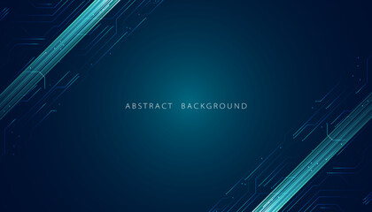 Wall Mural - abstract background technology light blue green high speed light effect digital high speed movement 