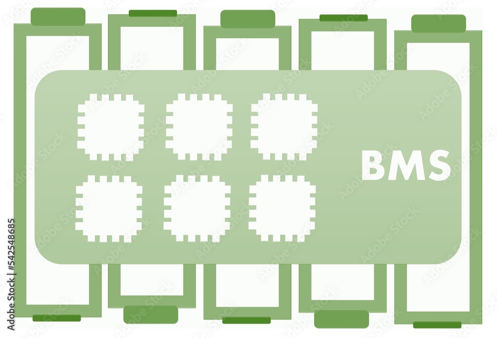 Battery management system BMS for lithium-ion (Li-ion) batteries used ...