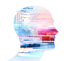 Wall Mural - programming code abstract technology background of software developer and computer script