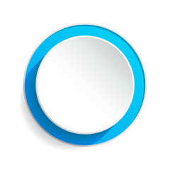Blue button