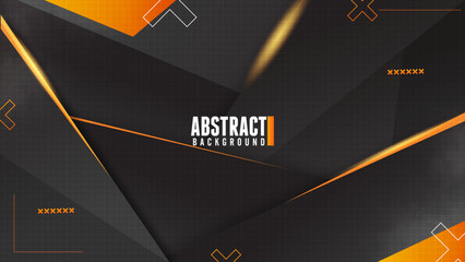 Sticker - Futuristic Abstract Gaming Wallpaper Background Vector	
