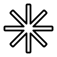 ammonia line icon