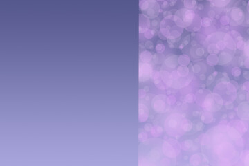 Wall Mural - blue and purple blur bokeh lights background with blank space for text