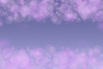 Wall Mural - blue and purple blur bokeh lights background with blank space for text