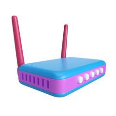 Router 3D Illustration Icon