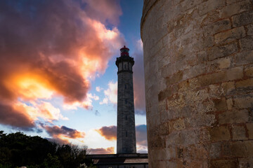 Phare des baleines, whale lighthouse,  ile de Re island, france