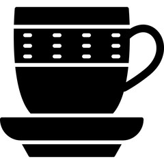 Canvas Print - Cup Icon