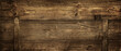 Old dark brown rustic wooden texture, wood background from old barn door, panorama, banner, long

