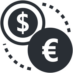 Poster - Currency Exchange Vector Icon