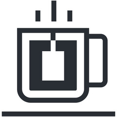 Wall Mural - Instant Tea Vector Icon