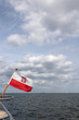 polska, flaga, jacht, żeglarstwo, bandera polska