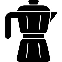 Canvas Print - Coffee Pot Icon