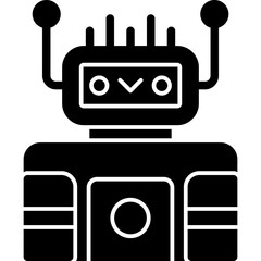 Sticker - Robot Icon