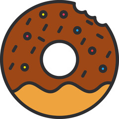 Poster - Doughnut Icon