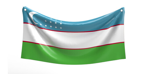 Wall Mural - Uzbekistan flag